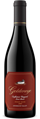 Goldeneye, Confluence Vineyard Lower Bench Pinot Noir, Anderson Valley, Mendocino County, California, USA 2020
